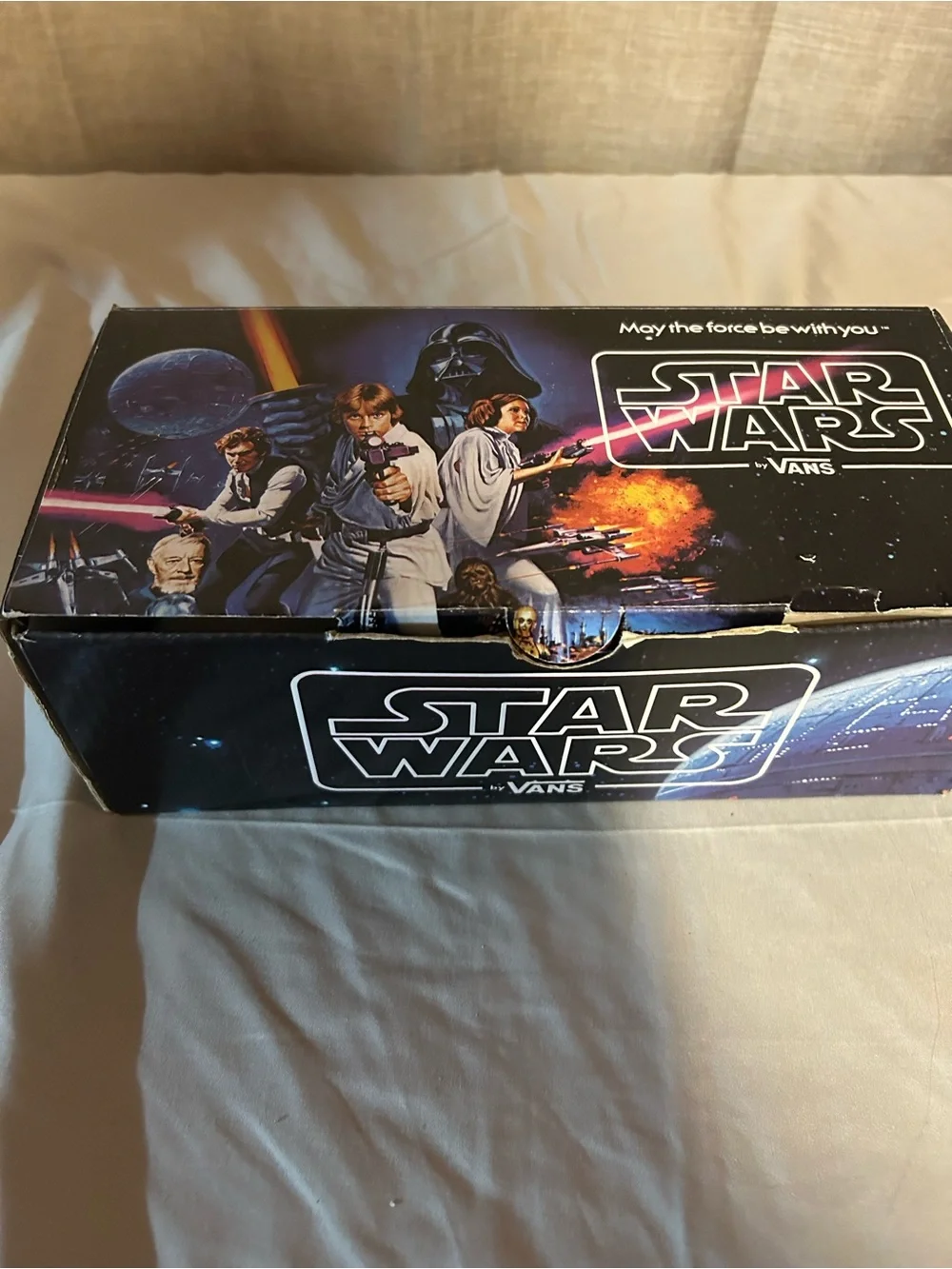 Vans Kids Star Wars Comic Panel Low Top Sneakers - Black, Red, Yellow, Blue